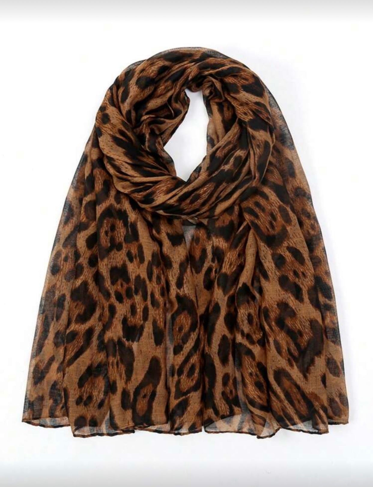 Foulard leopard